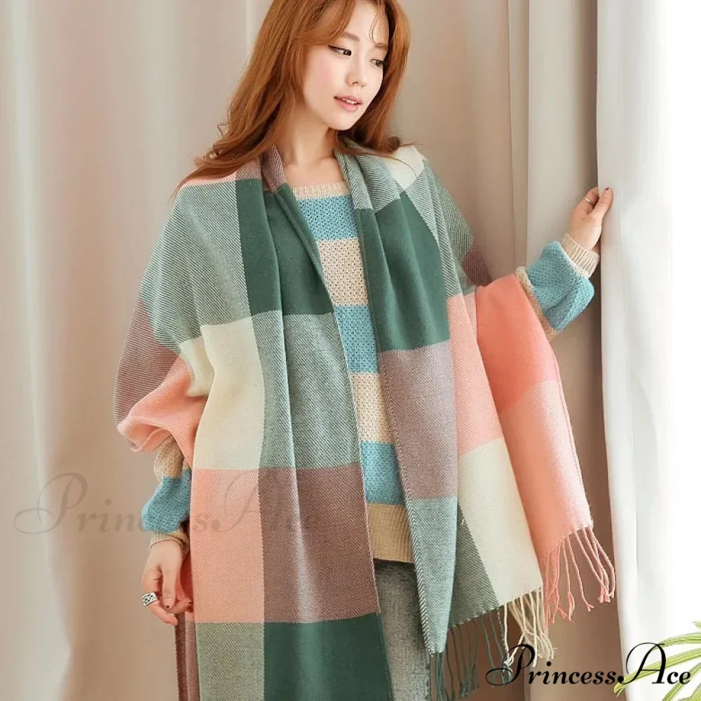 Opulent Winter Cashmere Shawl Wrap Scarf - Image 27