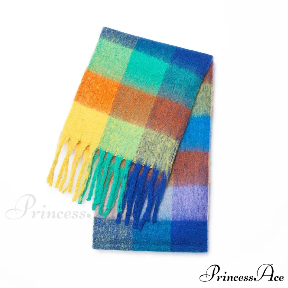 Opulent Winter Cashmere Shawl Wrap Scarf - Image 5