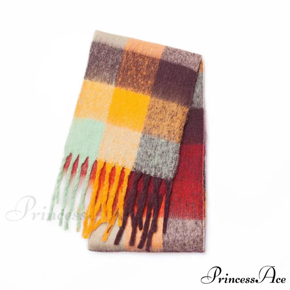 Opulent Winter Cashmere Shawl Wrap Scarf - Image 6
