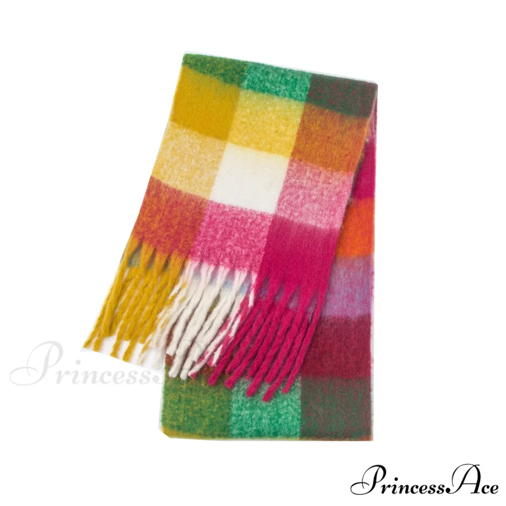 Opulent Winter Cashmere Shawl Wrap Scarf - Image 7