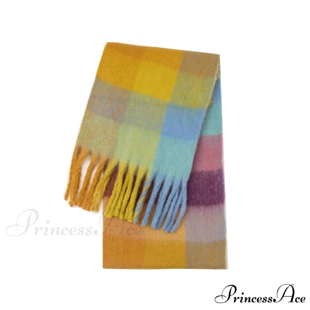 Opulent Winter Cashmere Shawl Wrap Scarf - Image 8