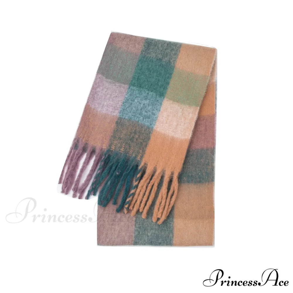 Opulent Winter Cashmere Shawl Wrap Scarf - Image 9