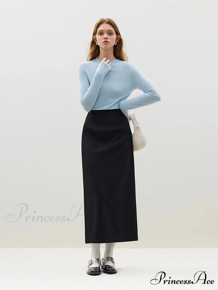 Partial High-necked Cozy Mild Pleasant Relaxed Jumper - Image 5