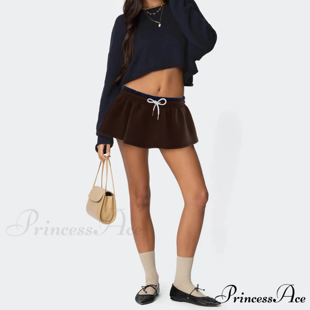 Patchwork Cinched Beach Skirt - Image 3