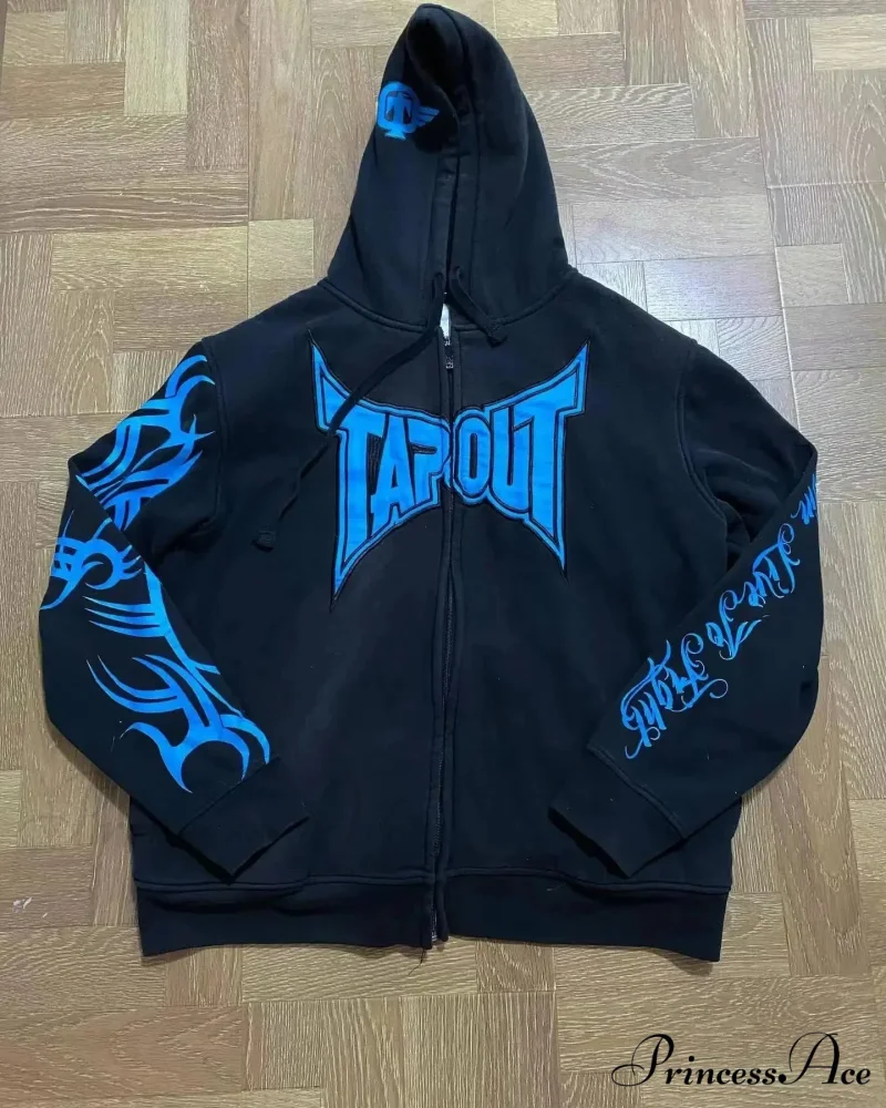 Patchwork Zipper Hoodie - Image 18