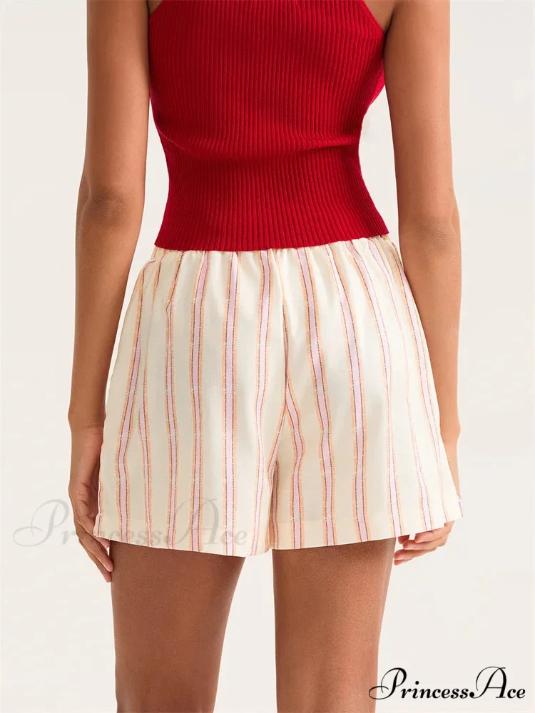 Patterned Broad Leg Pocket Short - Image 6