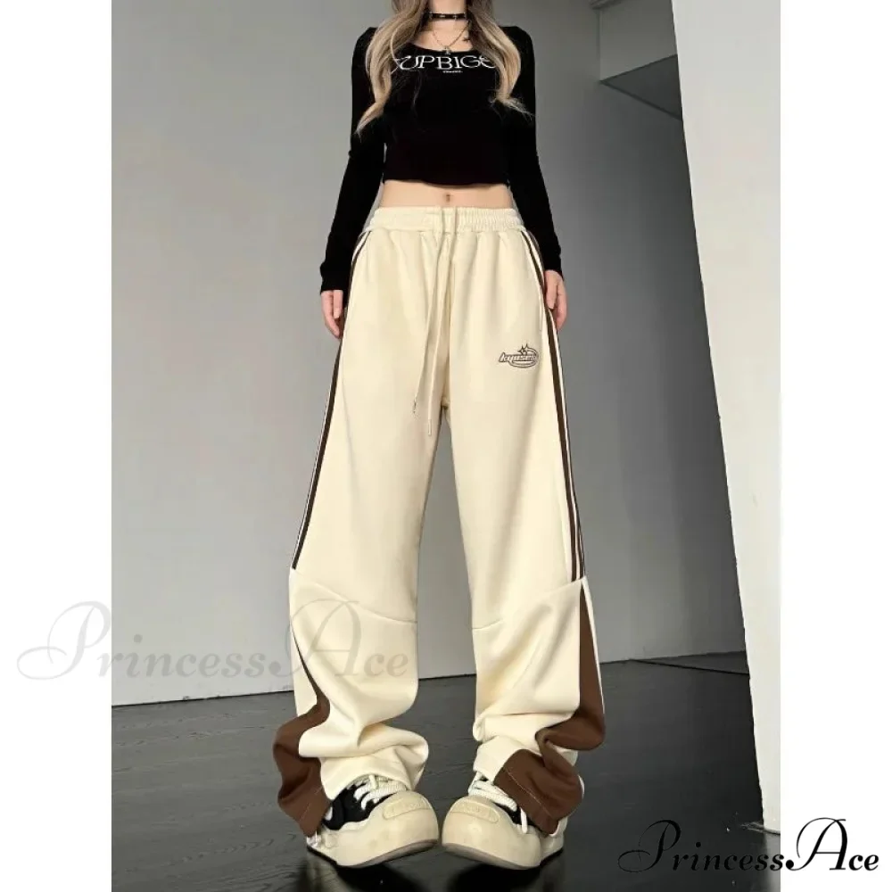 Patterned Cargo Sweatpants Informal Trousers - Image 4