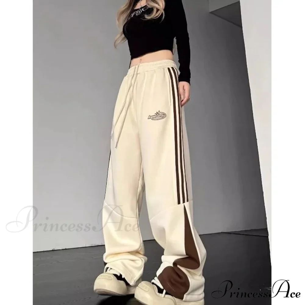 Patterned Cargo Sweatpants Informal Trousers - Image 5