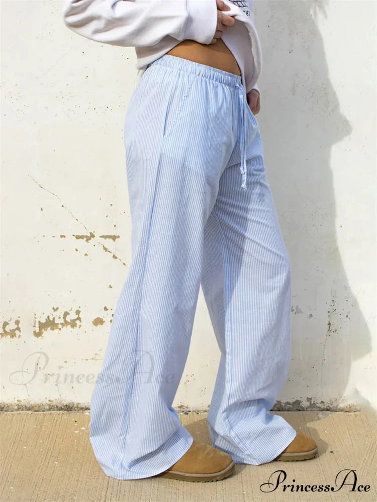 Patterned Cinched Relaxed Straight Warm-weather Pant - Image 4