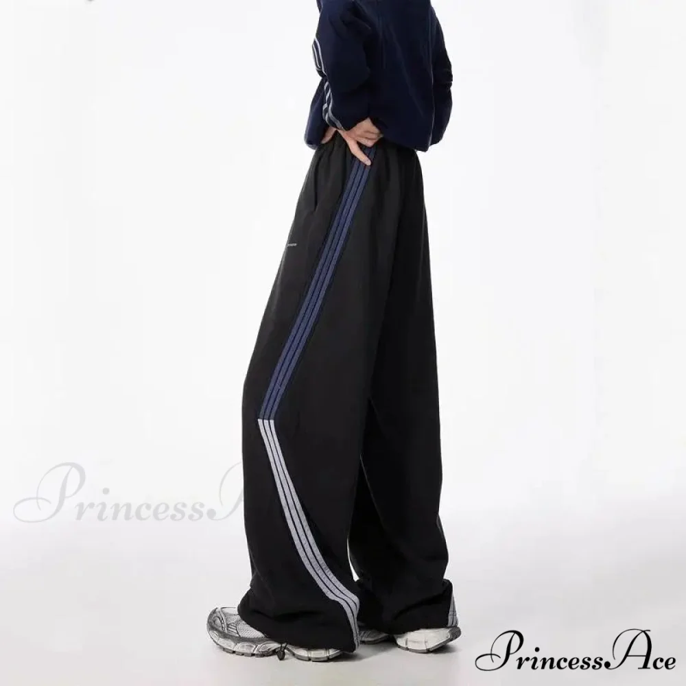 Patterned Cinched Retro High Rise Trousers - Image 4