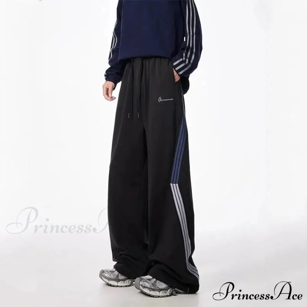 Patterned Cinched Retro High Rise Trousers - Image 5