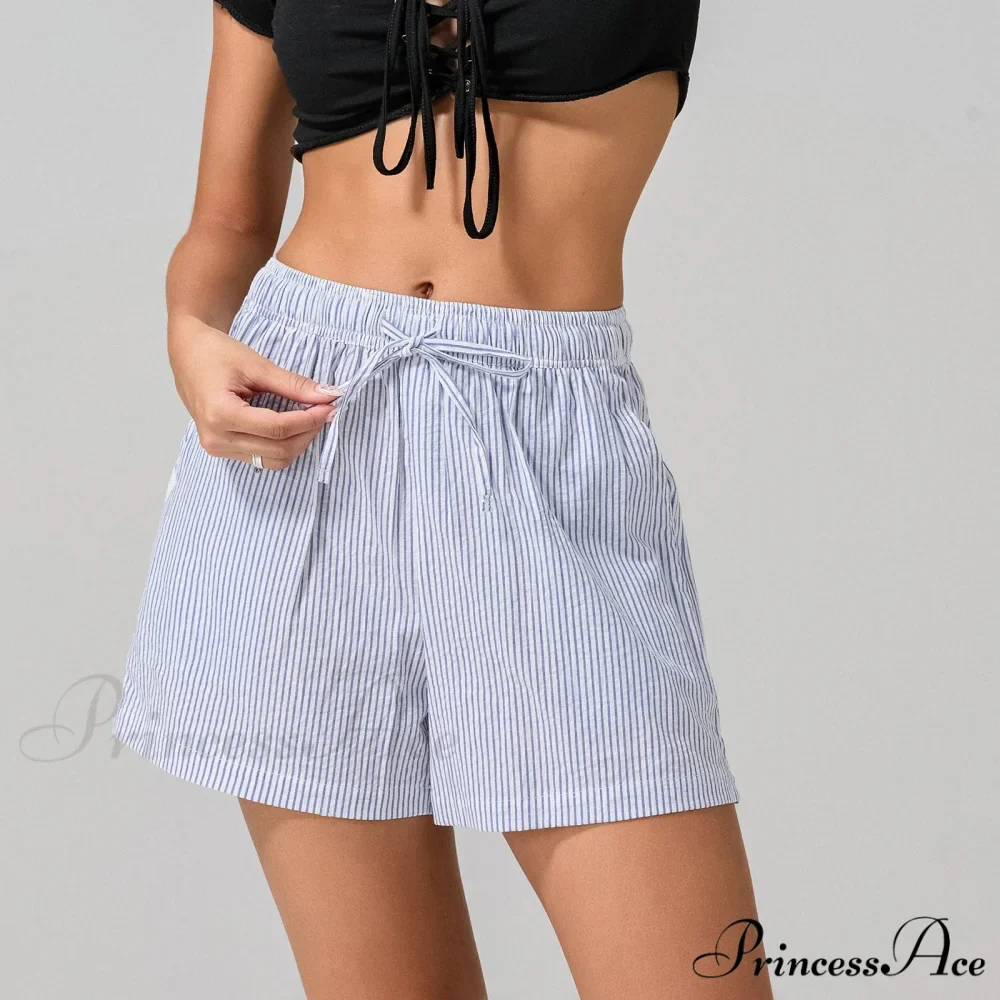 Patterned Cinched Wide Leg Short - Image 4