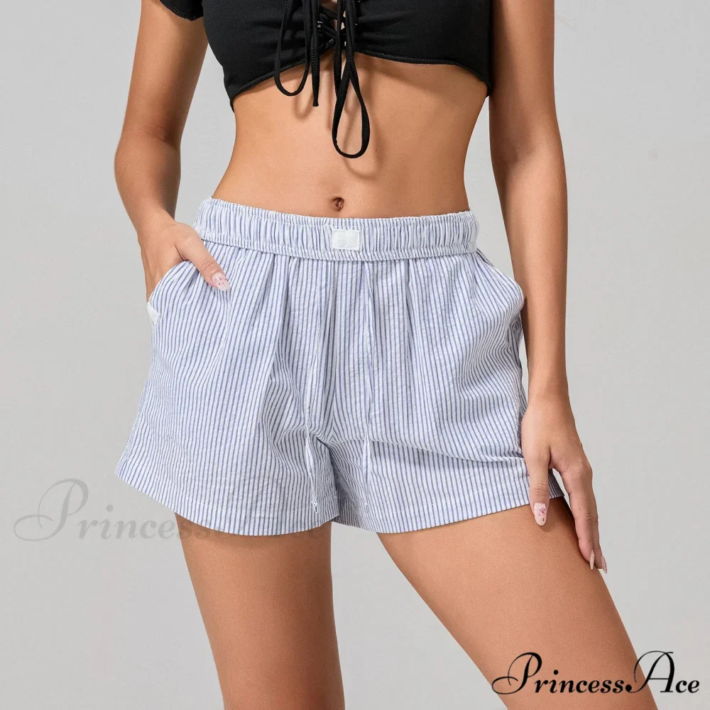 Patterned Cinched Wide Leg Short - Image 5