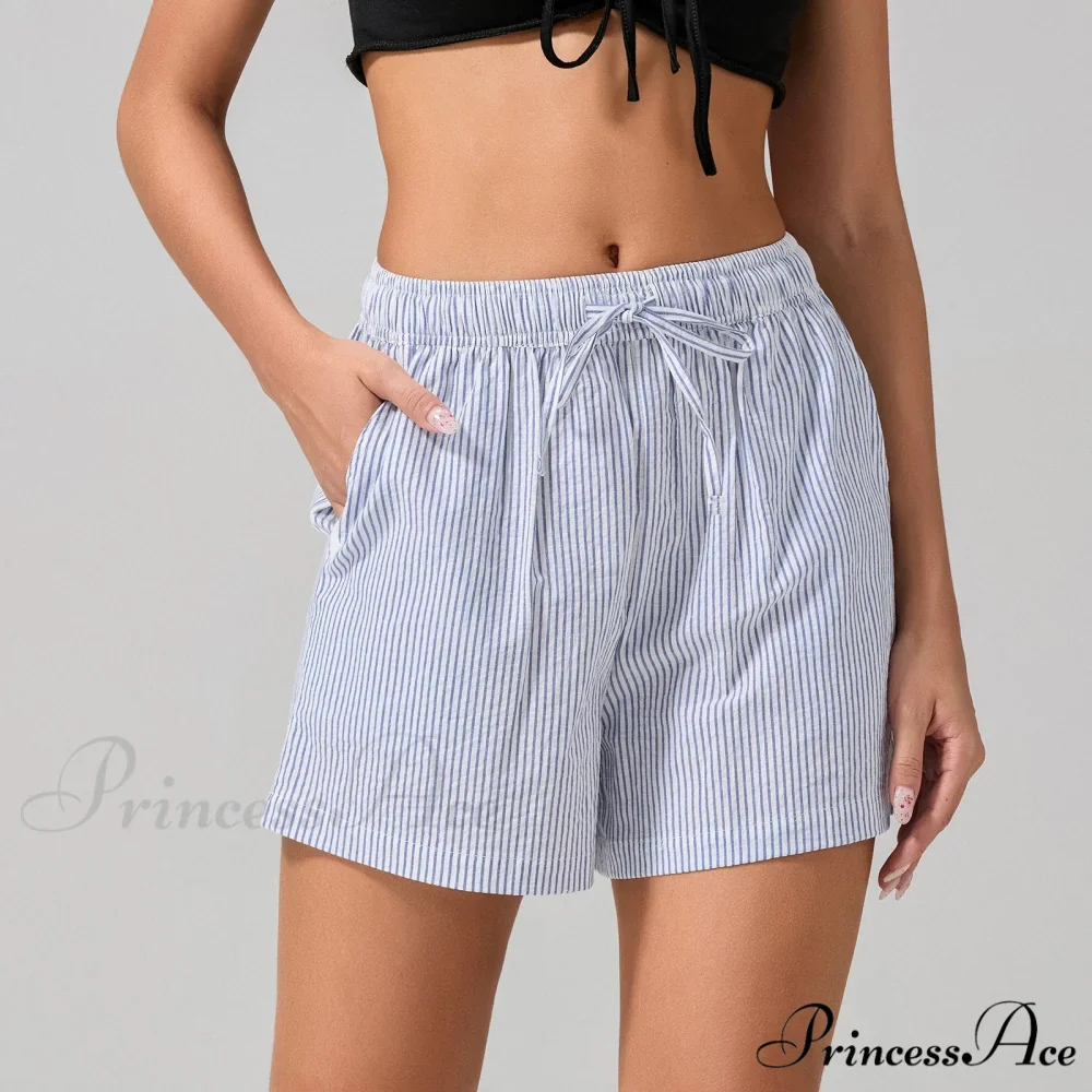 Patterned Cinched Wide Leg Short - Image 6