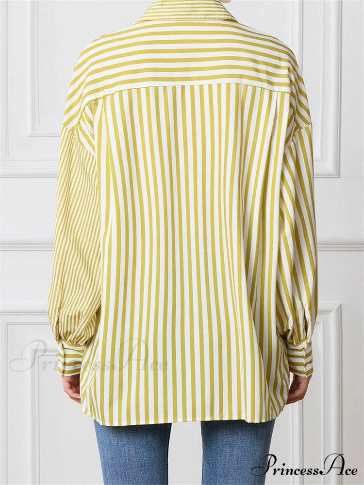 Patterned Patchwork Button-Up Shirt - Image 6