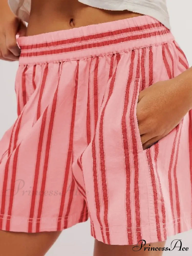 Patterned Pocket Baggy Informal Short - Image 7
