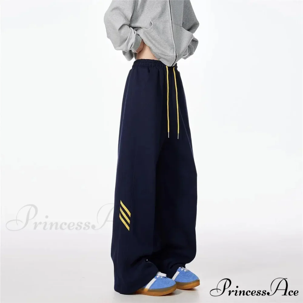 Patterned Soft Motion Baggy Trousers - Image 2