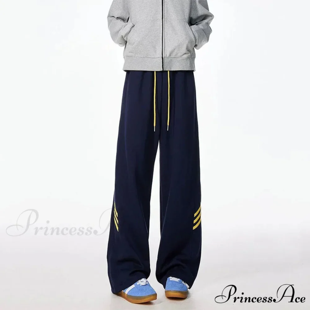 Patterned Soft Motion Baggy Trousers - Image 3
