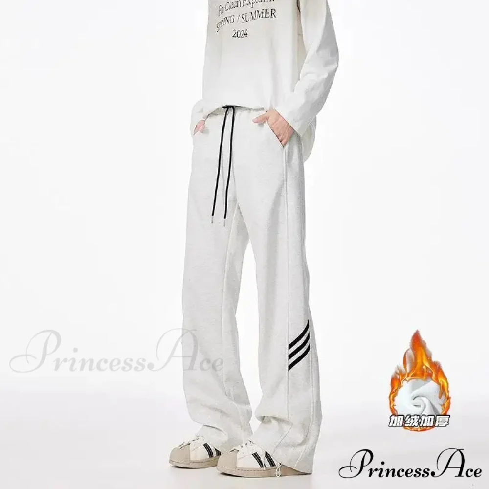Patterned Soft Motion Baggy Trousers - Image 8