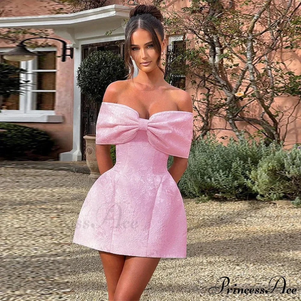 Patterned Waist Wrap A-line Holiday Dress - Image 11