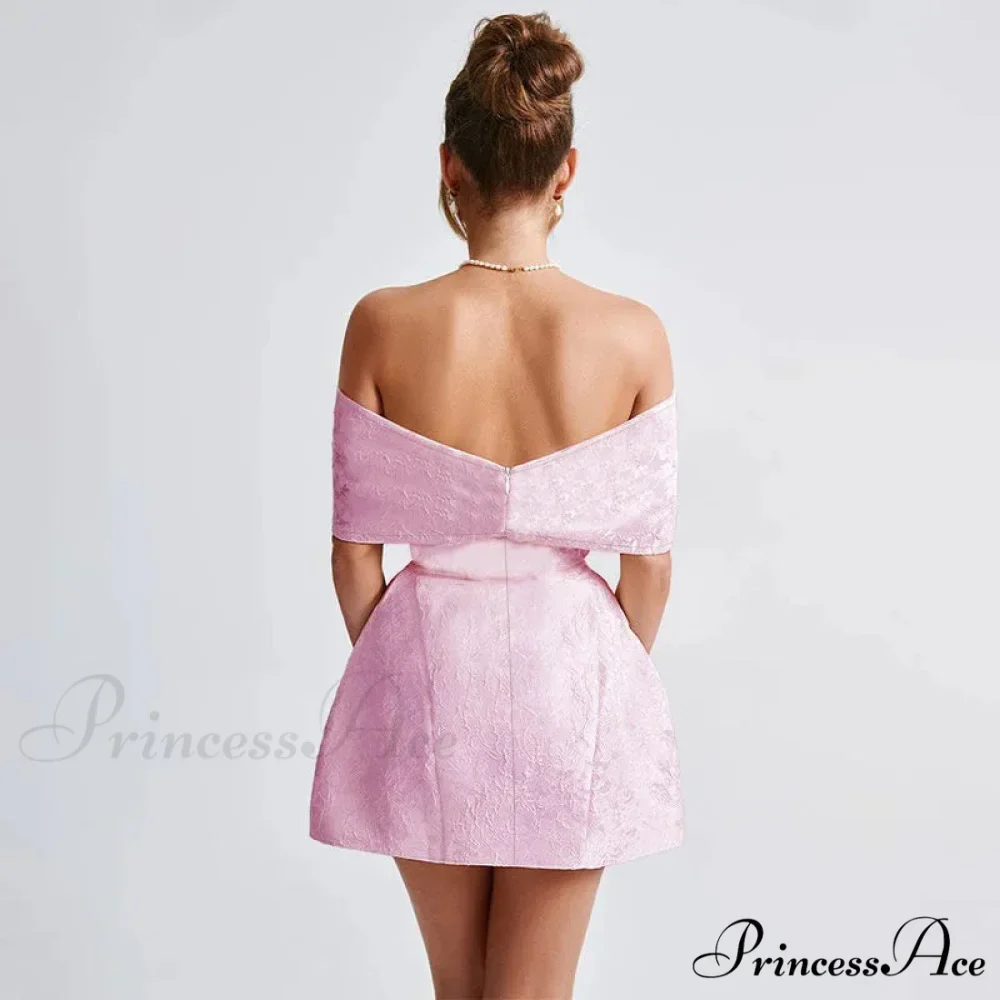 Patterned Waist Wrap A-line Holiday Dress - Image 13
