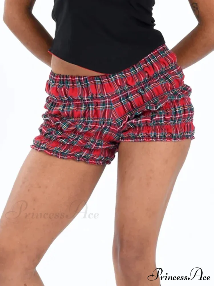 Plaid Frilled Tiered Brief - Image 4