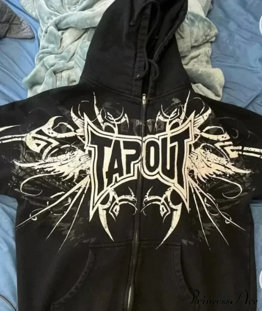 Premium Gothic Skeleton Design Hoodie - Image 6