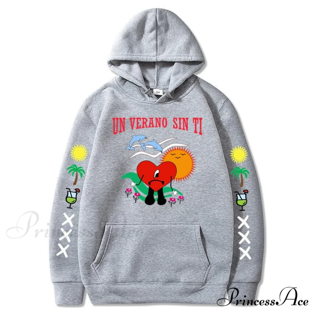 New Bad Bunny Printed Hoodie - Image 16
