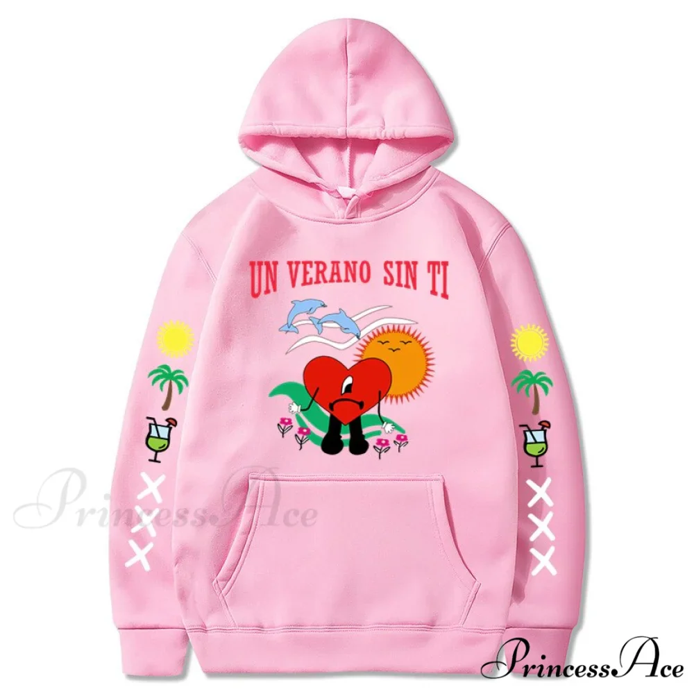 New Bad Bunny Printed Hoodie - Image 3