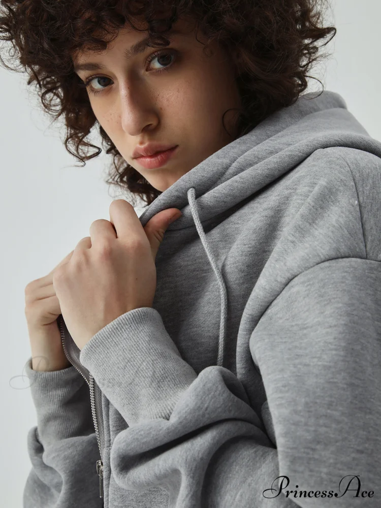 Athleisure Charming Crop Hoodie - Image 3