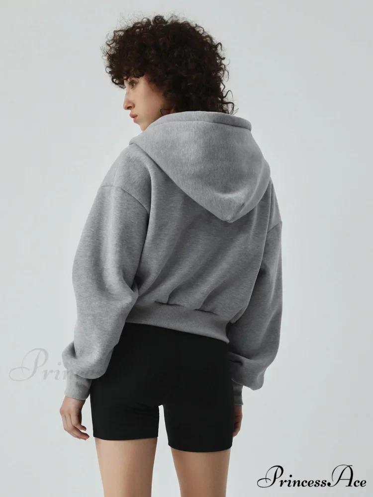 Athleisure Charming Crop Hoodie - Image 5