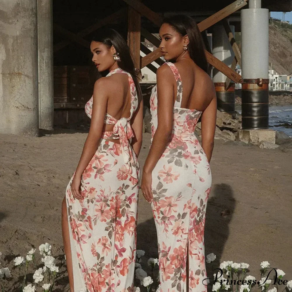 Print Folded Slim Fitted Holiday Dress - Image 5
