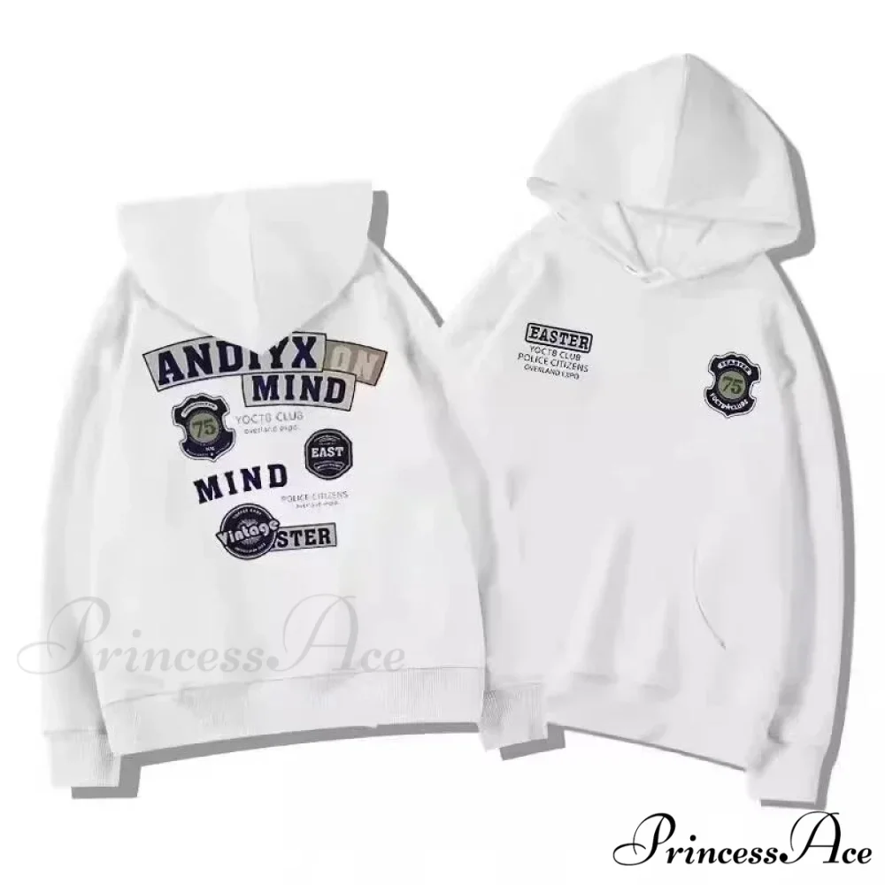 Printed Retro Hoodie - Image 4