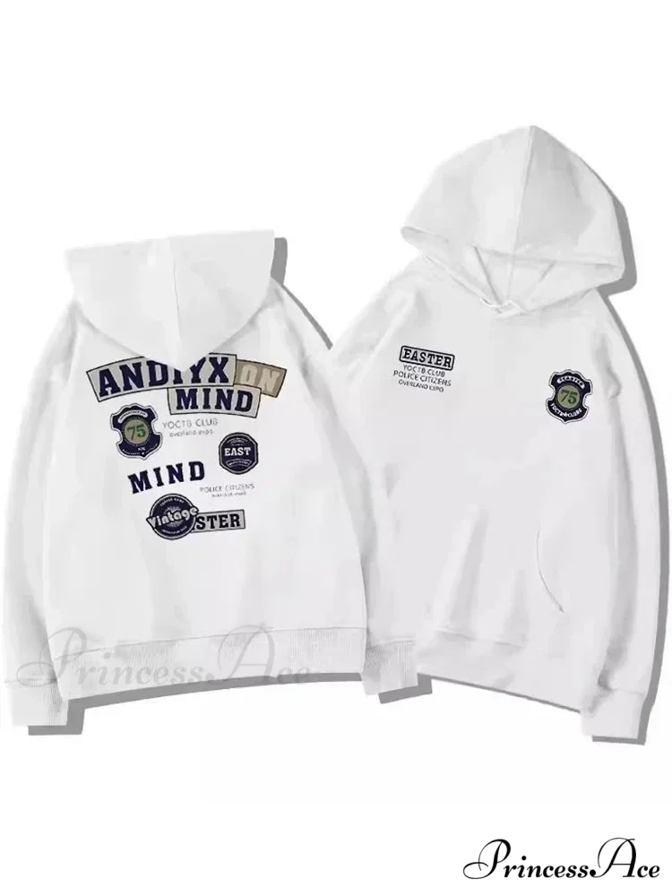 Printed Retro Hoodie - Image 7