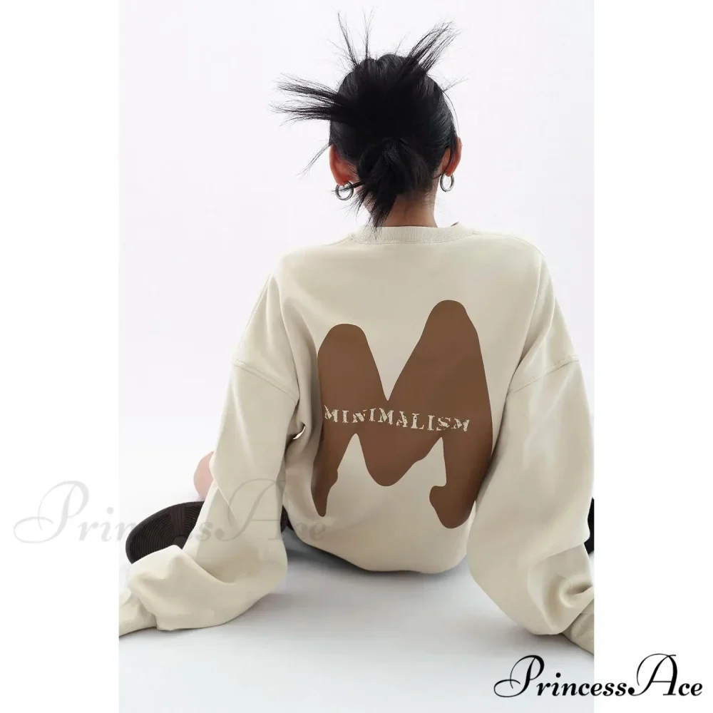 Printed Trendy Loose Casual Cozy Hoodie - Image 5