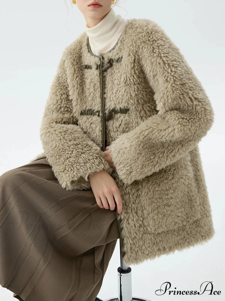 Professional Woman Single Garment Sheep Jacket - Image 3