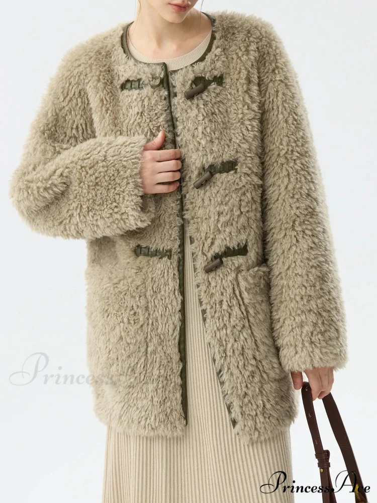Professional Woman Single Garment Sheep Jacket - Image 4