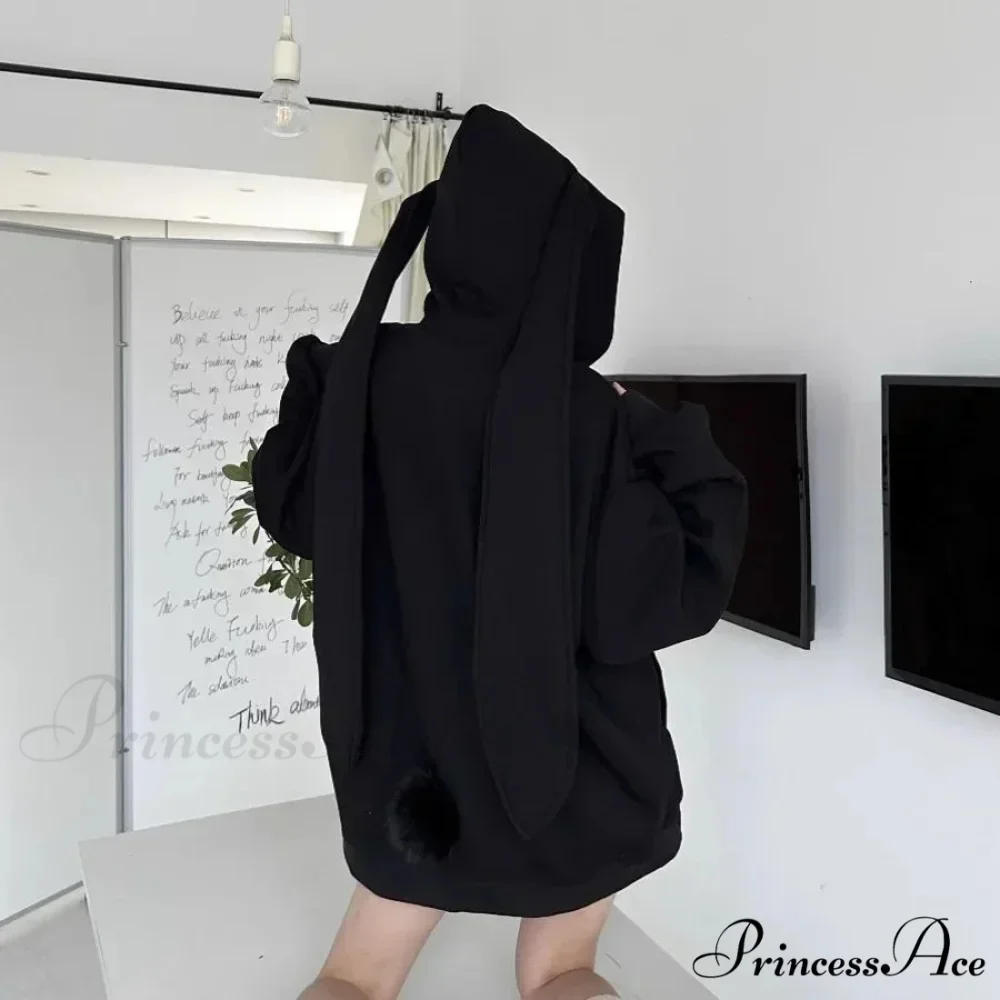 Rabbit Female Ears Hoodie - Image 6