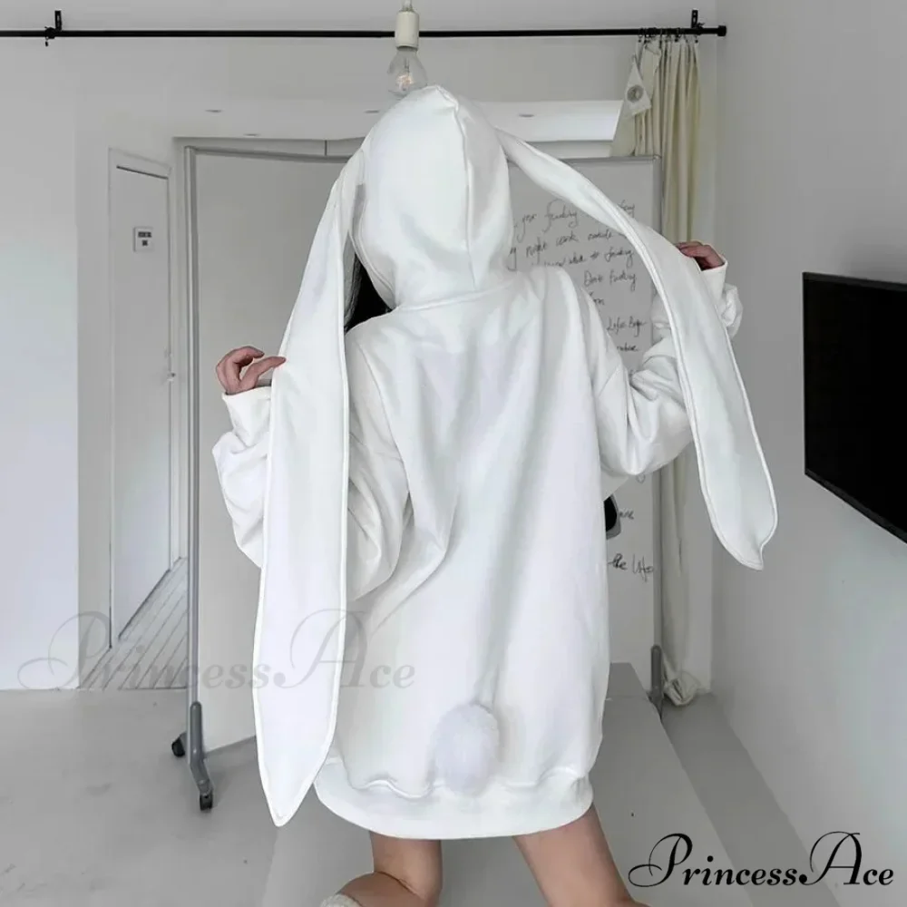 Rabbit Female Ears Hoodie - Image 7