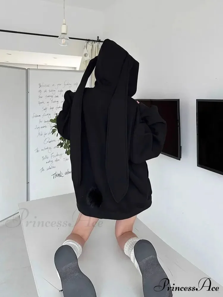 Rabbit Female Ears Hoodie - Image 8