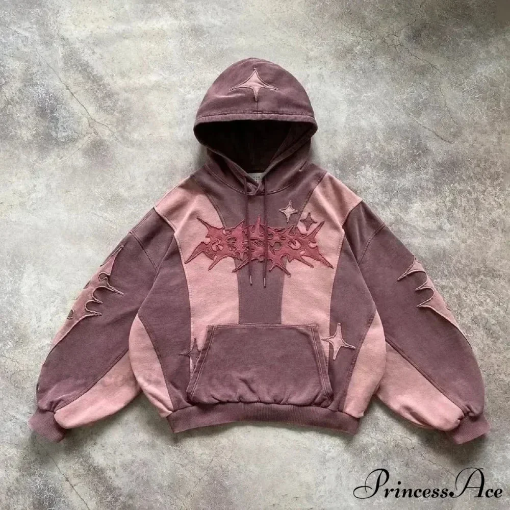 Rebellious Rap Stitched Hoodie - Image 5