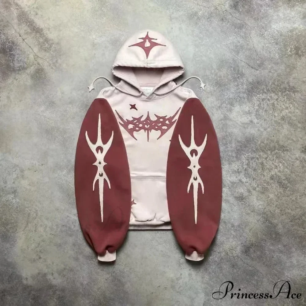Rebellious Rap Stitched Hoodie - Image 7