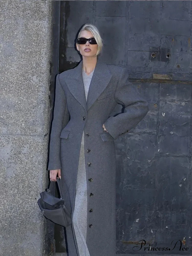Reddish False Pockets Overcoat - Image 6