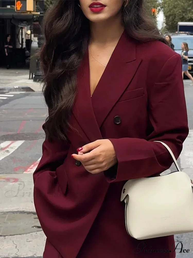 Reddish Suit Jacket