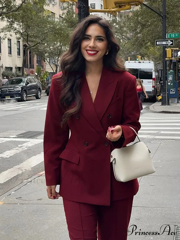 Reddish Suit Jacket - Image 2
