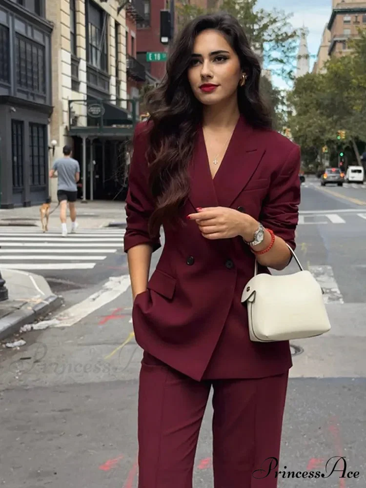 Reddish Suit Jacket - Image 4