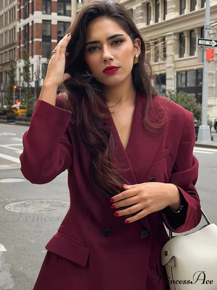 Reddish Suit Jacket - Image 6