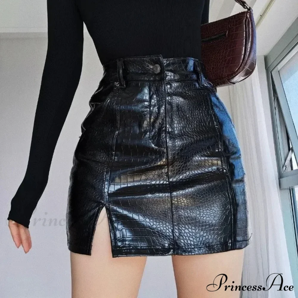 Reptile Design High Waist Skirt - Image 7
