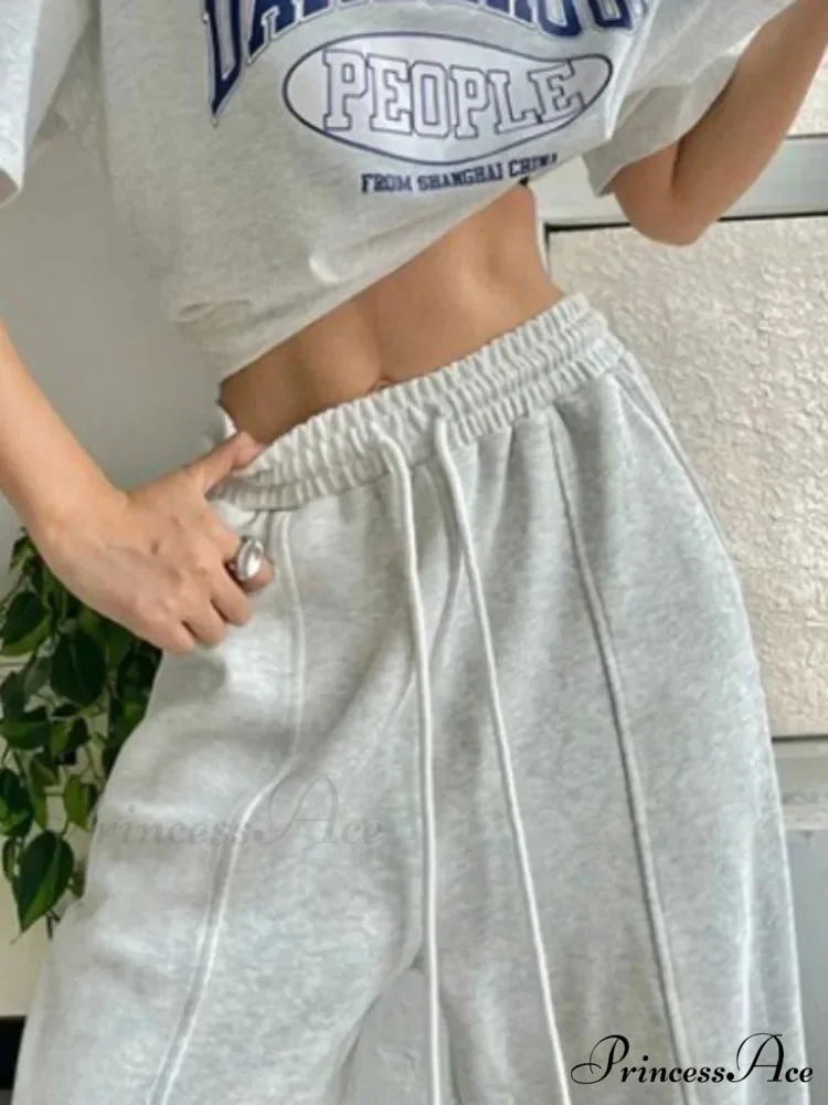 Retro 2000s Baggy Jogger Trousers - Image 3