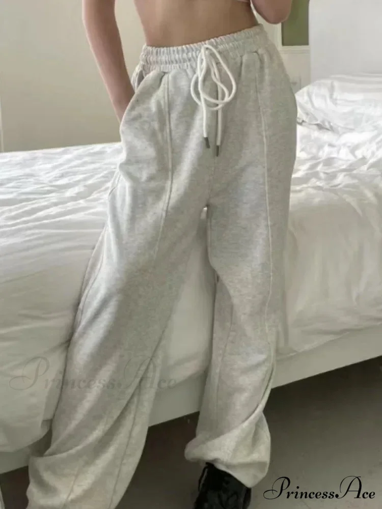 Retro 2000s Baggy Jogger Trousers - Image 4